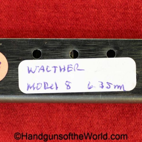 Walther, Model 8, 6.35mm, Magazine-Clip, magazine, mag, clip, original, collectible, German, Germany, 8, Model, 6.35, 25, .25, acp, auto, VP, Vest Pocket