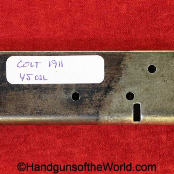 Colt, 1911, .45acp, Lanyard Loop, Magazine, Clip, Mag, Original, Collectible, Handgun, Pistol, Hand gun, 45, .45, acp, auto, American, Americana, USA