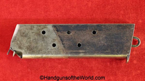 Colt, 1911, .45acp, Lanyard Loop, Magazine, Clip, Mag, Original, Collectible, Handgun, Pistol, Hand gun, 45, .45, acp, auto, American, Americana, USA