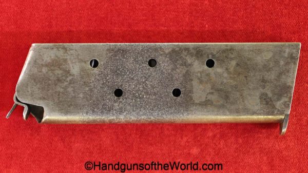 Colt, 1911A1, .45acp, Magazine, Clip, B, Marked, Mag, Original, Collectible, 1911, 45, .45, acp, auto, Handgun, Pistol, Vintage, Real, Old, Hand gun