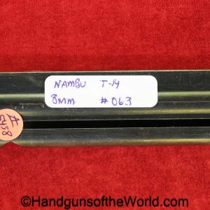 Nambu, Type 14, 8mm, #063, Magazine, Clip, Mag, Original, Collectible, Type, 14, 063, Japan, Japanese, Handgun, Pistol, WWII, WW2, Hand gun