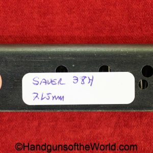 Sauer, 38h, 7.65mm, Magazine-Clip, magazine, mag, clip, original, collectible, 38, h, 7.65, 32, .32, acp, auto, German, Germany, handgun, pistol, vintage, old