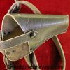 Beretta, 1934, 1935, Shoulder Holster, WWII, Era, green, leather, original, collectible, WW2, Italian, Italy, model, handgun, pistol, real, vintage, old