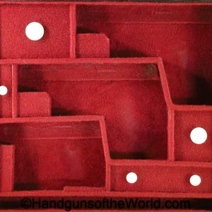 Colt, 1903, 1908, Pistol, Case, black, leather, red felt lining, vintage, collectible, VP, Vest Pocket, Pocket, Hammerless, N, M, Model, handgun