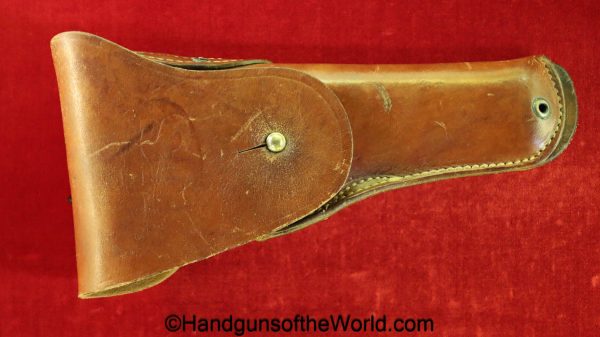 Colt, 1911A1, Holster, WWII, Era, WW2, Russett, leather, US, Sears, original, collectible, 1911, 45, .45, USA, American, Americana, America, acp, auto