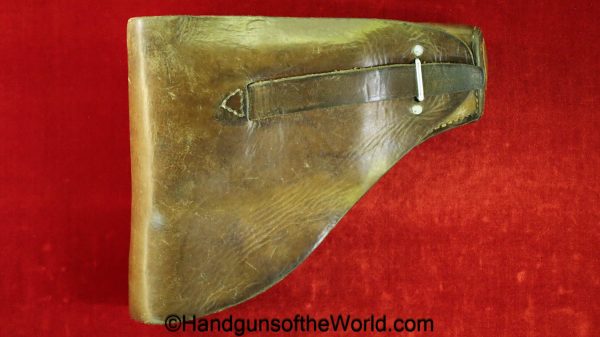 Femaru, 37M, Holster, Hungarian, pattern, brown, leather, original, collectible, Hungary, M37, hand gun, handgun, pistol, dual, magazine, mag, pouch