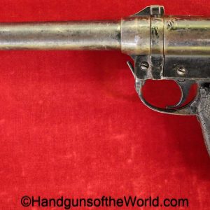 Japanese, Type 4, 20mm, Double Barrel, Flare Pistol, Japan, WWII, WW2, Navy, Naval, handgun, pistol, flare, collectible, Non FFL, Non-FFL, Double, Barrel, 4
