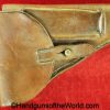 Mauser, 1910/34, Holster, Brown, leather, German, WWII, WW2, Germany, handgun, pistol, original, collectible, 1910, 1934, 34, model, hand gun