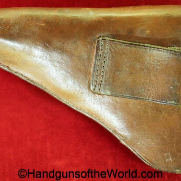 Mauser, 1910/34, Holster, Brown, leather, German, WWII, WW2, Germany, handgun, pistol, original, collectible, 1910, 1934, 34, model, hand gun
