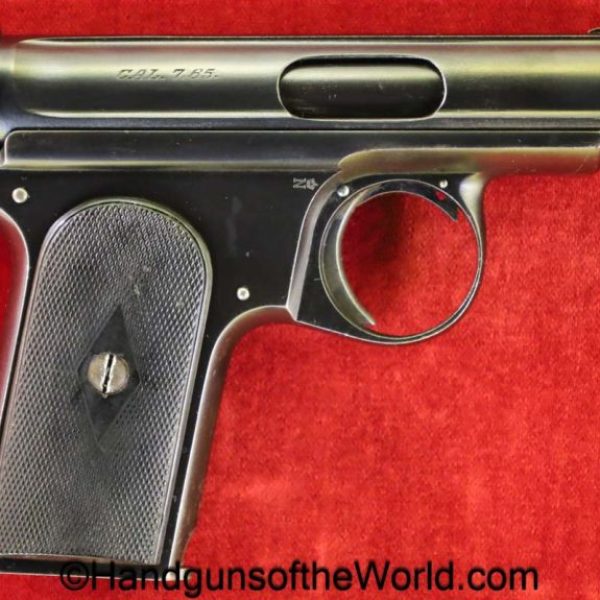 Sauer, 1913, 7.65mm, English, Export Model, Fantastic, German, Germany, handgun, pistol, pocket, model, 7.65, 32, .32, acp, auto, early, export, pocket