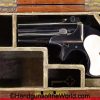Remington, Double Derringer, Over & Under, .41, with Custom Case, 41, American, Americana, handgun, derringer, C&R, collectible, O/U, Double, Cased