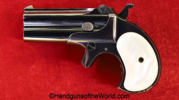 Remington, Double Derringer, Over & Under, .41, with Custom Case, 41, American, Americana, handgun, derringer, C&R, collectible, O/U, Double, Cased