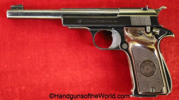 Star, Model F Sport, .22lr, 1950, F, Model F, Sport, handgun, pistol, C&R, collectible, Spain, Spanish, 22, .22, 22lr, target, vintage, plinker