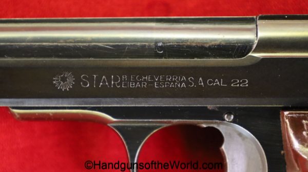 Star, Model F Sport, .22lr, 1950, F, Model F, Sport, handgun, pistol, C&R, collectible, Spain, Spanish, 22, .22, 22lr, target, vintage, plinker