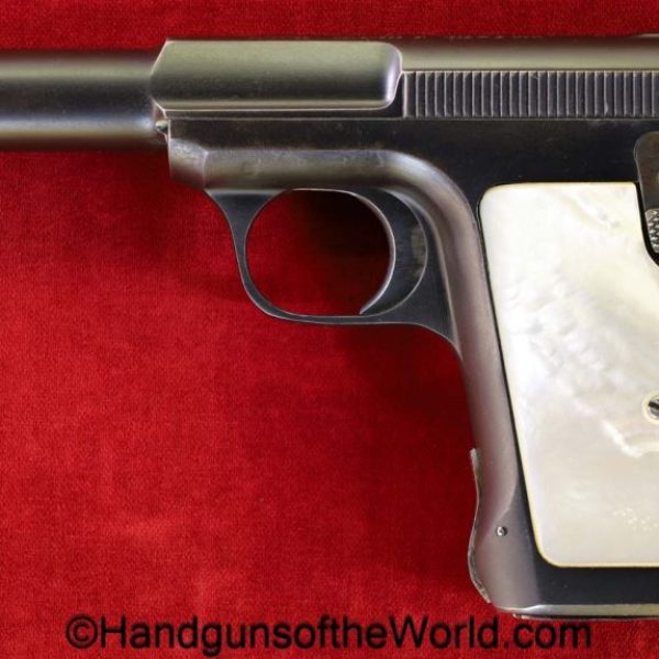Savage, 1917, .380, Factory Pearl Grips, with Provenance, Pearl Grips, handgun, pistol, C&R, collectible, pocket, model, 380, acp, auto, American, US, USA