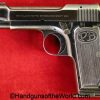 Beretta, 1923, 9mm, Italian, RE Proofed, with a Stock Slot, Slotted, Italy, military, handgun, pistol, C&R, collectible, model, Stock Slot, hand gun