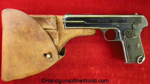 FN, Browning, 1903, 9mm, Swedish, Military, Inscribed, with Matching Holster, Sweden, handgun, pistol, C&R, collectible, Matching Holster, Long