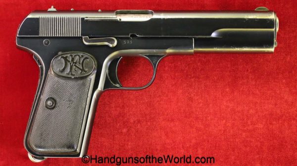FN, Browning, 1903, 9mm, Swedish, Military, Inscribed, with Matching Holster, Sweden, handgun, pistol, C&R, collectible, Matching Holster, Long