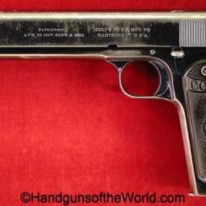 Colt, 1902 Military, .38, 1909, 38, acp, auto, handgun, pistol, C&R, collectible, 1902, military, model, Americana, American, US, USA, vintage, classic