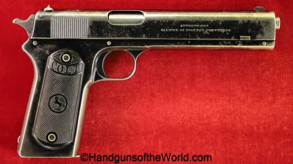 Colt, 1902 Military, .38, 1909, 38, acp, auto, handgun, pistol, C&R, collectible, 1902, military, model, Americana, American, US, USA, vintage, classic