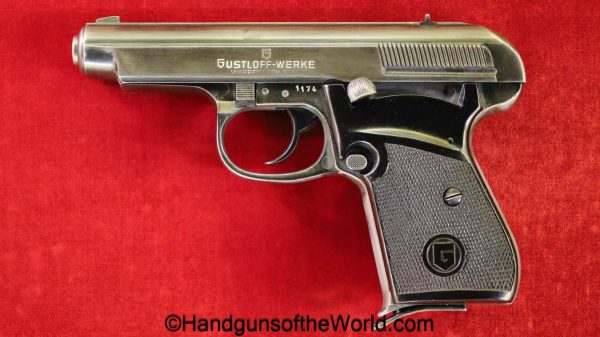 Gustloff-Werke, Pocket, 7.65mm, Late War, Experimental, WWII, WW2, German, Germany, handgun, pistol, C&R, collectible, Gustloff, Gustloff Werke, 7.65, 32, .32