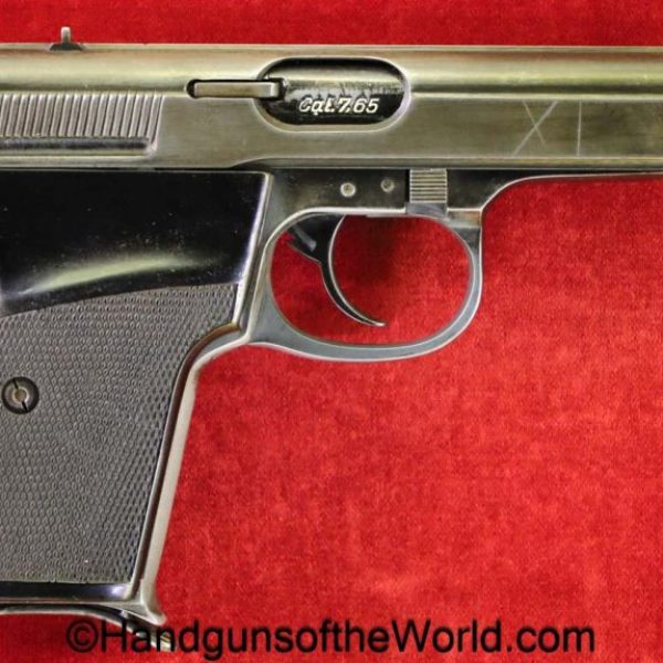 Gustloff-Werke, Pocket, 7.65mm, Late War, Experimental, WWII, WW2, German, Germany, handgun, pistol, C&R, collectible, Gustloff, Gustloff Werke, 7.65, 32, .32