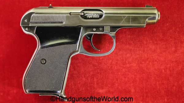 Gustloff-Werke, Pocket, 7.65mm, Late War, Experimental, WWII, WW2, German, Germany, handgun, pistol, C&R, collectible, Gustloff, Gustloff Werke, 7.65, 32, .32