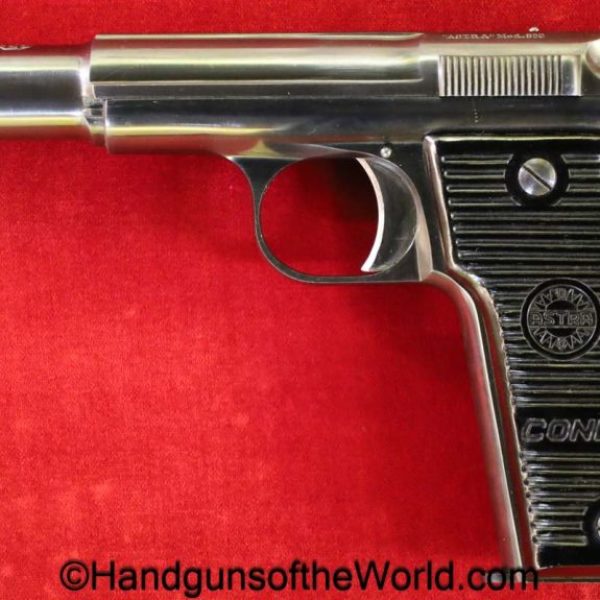 Astra, 800, Condor, 9mm, Mint, in Box, Spain, Spanish, handgun, pistol, C&R, collectible, 1958, Swiss, Switzerland, Glaser, model, Boxed, with Box