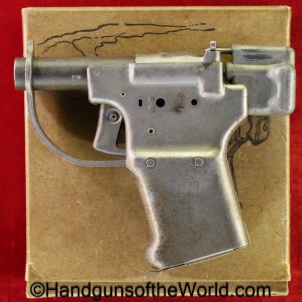 Guidelamp, FP-45, Liberator, .45acp, Resistance Pistol, handgun, pistol, C&R, collectible, single shot, WWII, WW2, Americana, American, 45, .45, FP45, FP 45