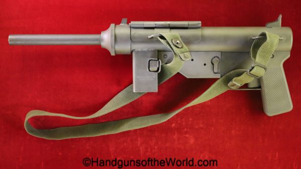 Valkyrie, SA/M3A1, .45acp, Pistol, Grease Gun, Copy, M3A1, M3, handgun, collectible, 45, .45, acp, auto, American, Americana, America, US, USA, SA