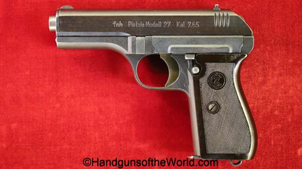 CZ-27, 7.65mm, German, WWII, WW2, Germany, handgun, pistol, C&R, collectible, CZ, 27, CZ27, CZ 27, 7.65, 32, .32, acp, auto, pocket, Czech, Czechoslovakia