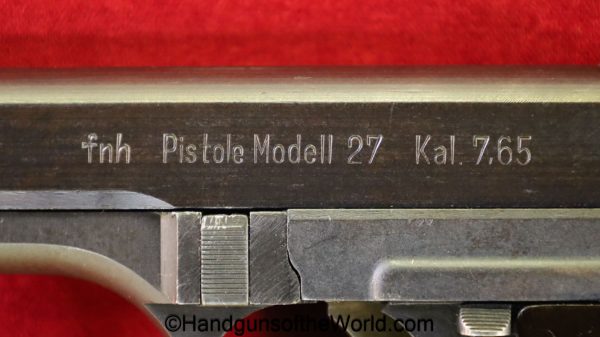CZ-27, 7.65mm, German, WWII, WW2, Germany, handgun, pistol, C&R, collectible, CZ, 27, CZ27, CZ 27, 7.65, 32, .32, acp, auto, pocket, Czech, Czechoslovakia
