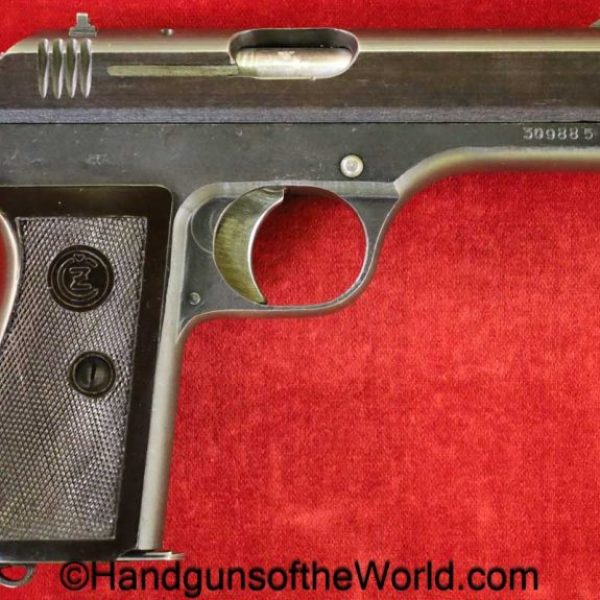 CZ-27, 7.65mm, German, WWII, WW2, Germany, handgun, pistol, C&R, collectible, CZ, 27, CZ27, CZ 27, 7.65, 32, .32, acp, auto, pocket, Czech, Czechoslovakia
