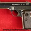 CZ-27, 7.65mm, U-Block, Test, Pistol, handgun, pistol, C&R, collectible, CZ, 27, CZ27, CZ 27, WWII, WW2, U, Prefix, Block, German, Germany, 32, .32