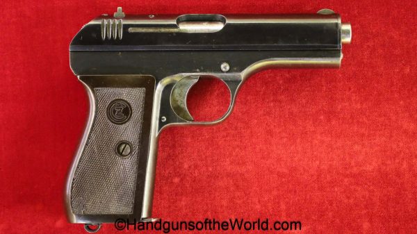 CZ-27, 7.65mm, U-Block, Test, Pistol, handgun, pistol, C&R, collectible, CZ, 27, CZ27, CZ 27, WWII, WW2, U, Prefix, Block, German, Germany, 32, .32