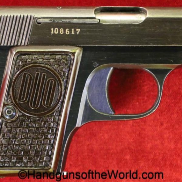 CZ, Duo, 6.35mm, Dated, 1944, handgun, pistol, C&R, collectible, WWII, WW2, German, Germany, Czech, Czechoslovakia, VP, Vest Pocket, 6.35, .25, 25, acp