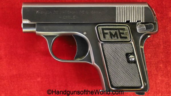Fabrica De Material De Guerre, VP, 6.35mm, Chile, Chilean, Vest Pocket, FME, handgun, pistol, C&R, collectible, 6.35, 25, .25, acp, auto, hand gun