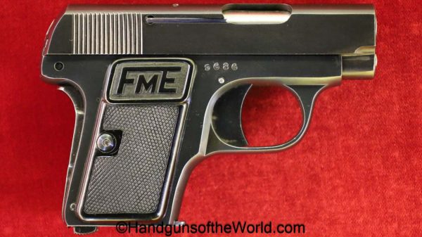 Fabrica De Material De Guerre, VP, 6.35mm, Chile, Chilean, Vest Pocket, FME, handgun, pistol, C&R, collectible, 6.35, 25, .25, acp, auto, hand gun