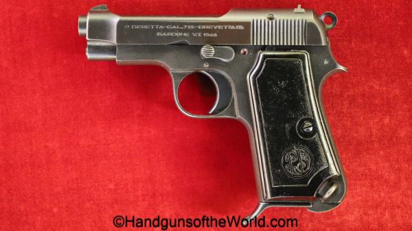 Beretta, 1935, 7.65mm, German, WWII, Fantastic, WW2, Germany, handgun, pistol, C&R, collectible, pocket, Italy, Italian, 7.65, 32, .32, acp, auto, model