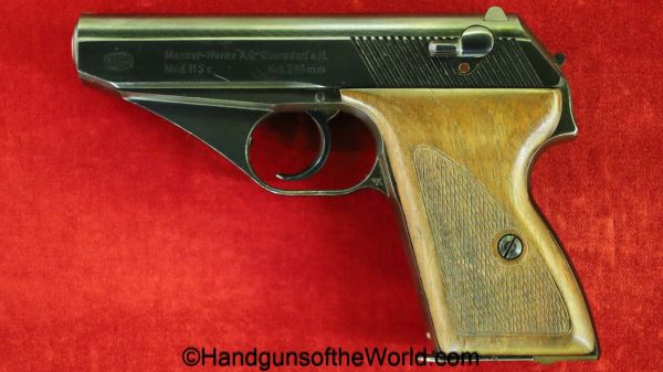 Mauser, HSc, 7.65mm, 1st Variation, German, Police, Eagle L, Full Rig, Germany, handgun, pistol, C&R, collectible, WWII, WW2, 7.65, 32, .32, acp, auto
