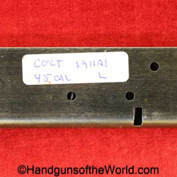 Colt, 1911A1, .45acp, Magazine, Clip, Marked, Mag, Original, Collectible, 1911, 45, .45, acp, auto, Handgun, Pistol, Vintage, Real, Old, Hand gun, L