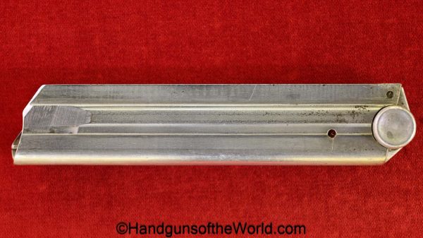 Luger, P.08, 9mm, Magazine-Clip, #12, WWII, Era, WW2, German, Germany, handgun, pistol, magazine, mag, clip, 12, Police, P08, P 08, P-08, Haenel Schmeisser