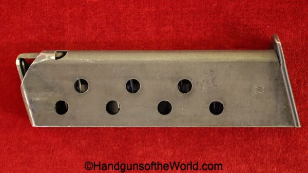 Walther, PP, 7.65mm, Magazine, Clip, WWII, Era, WW2, Original, Collectible, German, Germany, Handgun, Pistol, Mag, 7.65, 32, .32, acp, auto, Hand gun, W