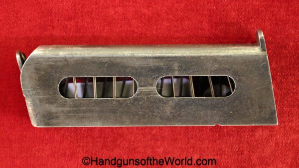 Sauer, 1913, 7.65mm, Magazine, Clip, Mag, Original, Collectible, German, Germany, Model, 32, .32, acp, auto, 7.65, Handgun, Pistol, Hand gun