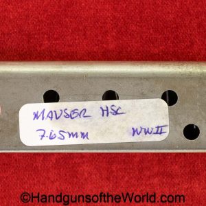 Mauser, HSc, 7.65mm, WWII, era, Magazine, Clip, Mag, Original, Collectible, WW2, Handgun, Pistol, German, Germany, Hand gun, 32, .32, acp, auto, 7.65