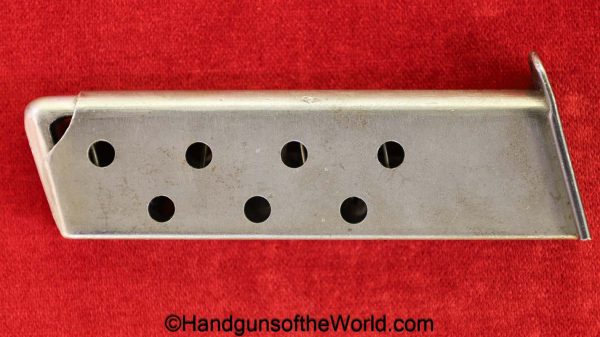 Mauser, HSc, 7.65mm, WWII, era, Magazine, Clip, Mag, Original, Collectible, WW2, Handgun, Pistol, German, Germany, Hand gun, 32, .32, acp, auto, 7.65