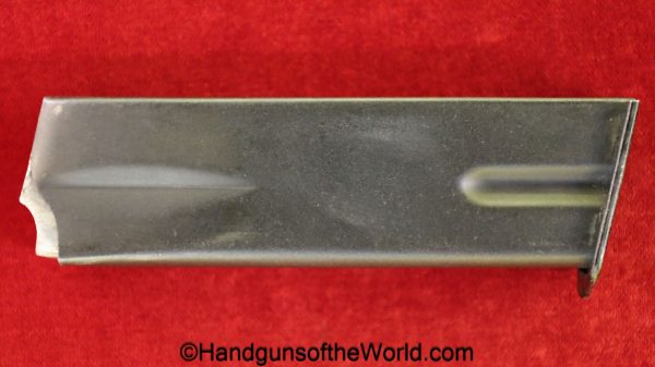 Browning, FN, High Power, 9mm, Magazine-Clip, magazine, mag, clip, original, collectible, post war, post-war, BHP, Hi-Power, Hi Power, aluminum follower