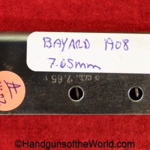 Bayard, 1908, 7.65mm, Magazine-Clip, Magazine, Mag, Clip, Handgun, Pistol, Original, Collectible, Belgian, Belgium, 7.65, 32, .32, acp, auto, Model
