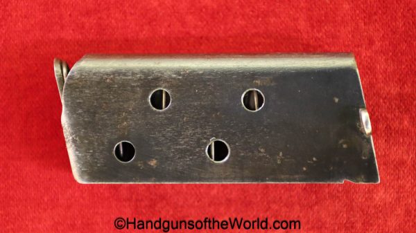 Bayard, 1908, 7.65mm, Magazine-Clip, Magazine, Mag, Clip, Handgun, Pistol, Original, Collectible, Belgian, Belgium, 7.65, 32, .32, acp, auto, Model