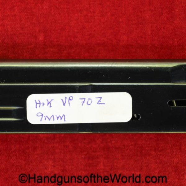 H&K, VP70Z, 9mm, Magazine-Clip, magazine, clip, mag, original, collectible, VP, 70, Z, German, Germany, handgun, pistol, VP-70, VP 70, Heckler & Koch